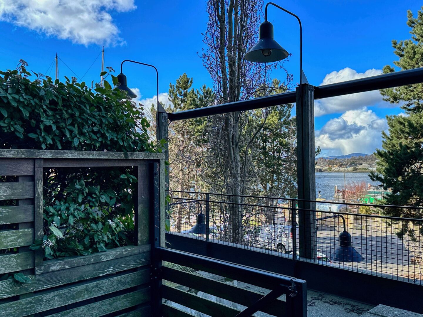 patio at the mermaid