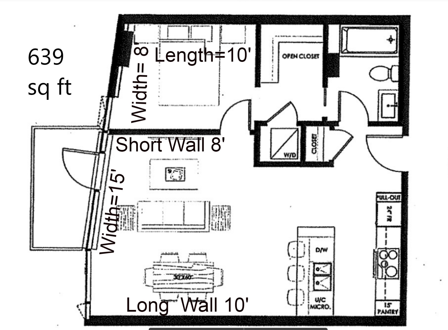 1503floorplan2 | Apartments Homes Suites for Rent Victoria BC